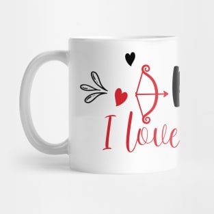 ps i love you valentines day gift Mug